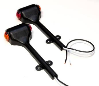 Mid Trailer Side Turn Indicator and Clearance Light Assembly