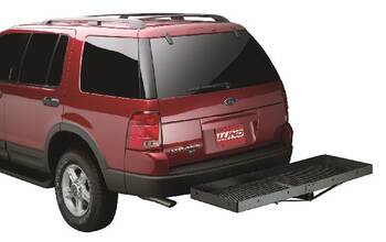 Receiver Hitch Mounted Cargo Carrier