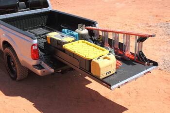 Truck Bed Sliding Platform