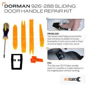 Sliding Door Handle Repair Kit