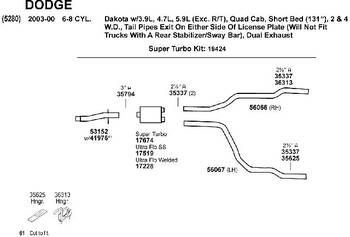 Exhaust Intermediate Pipe