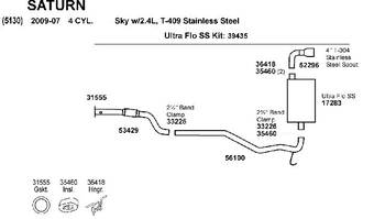 Exhaust Pipe Flange Gasket