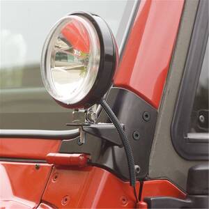 Windshield Hinge Light Bracket