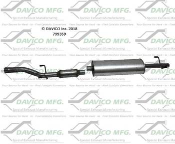 Catalytic Converter and Muffler Assembly
