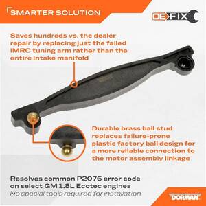 Engine Intake Manifold Runner Control Lever