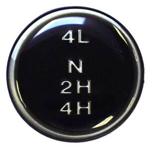 Manual Transmission Shift Knob Emblem