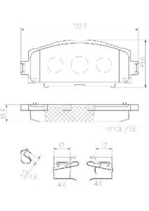 Disc Brake Pad Set