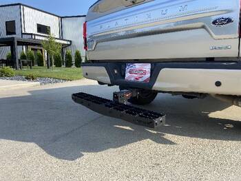 Receiver Hitch Mounted Step