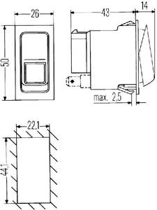 Rocker Type Switch