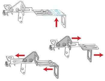 Carburetor Throttle Cable Bracket