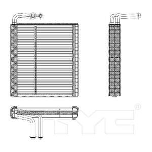 A/C Evaporator Core