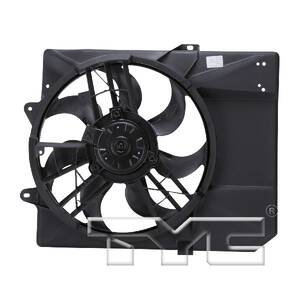 Dual Radiator and Condenser Fan Assembly
