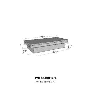 Truck Bed Rail-To-Rail Tool Box